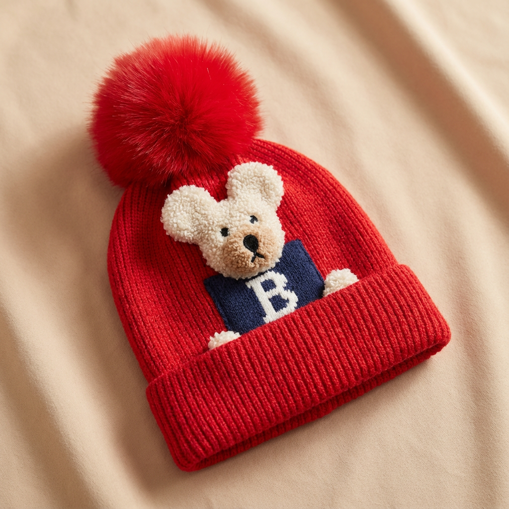 🧒🧢✨ Gorrito Antialérgico Para Niño – Suave, Cómodo y Súper Abrigado
