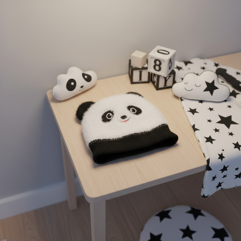 🐼 Gorrito Panda Ultra Suave – Ternura Que Abriga + SUPER REGALO 🎅